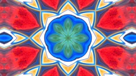 decorative blasting kaleidoscope background movement