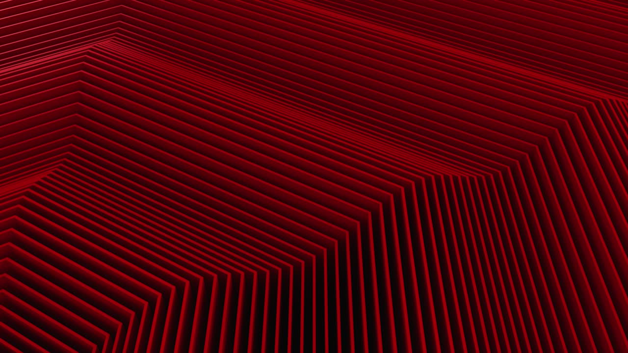 육각형은 파동을 형성했습니다.