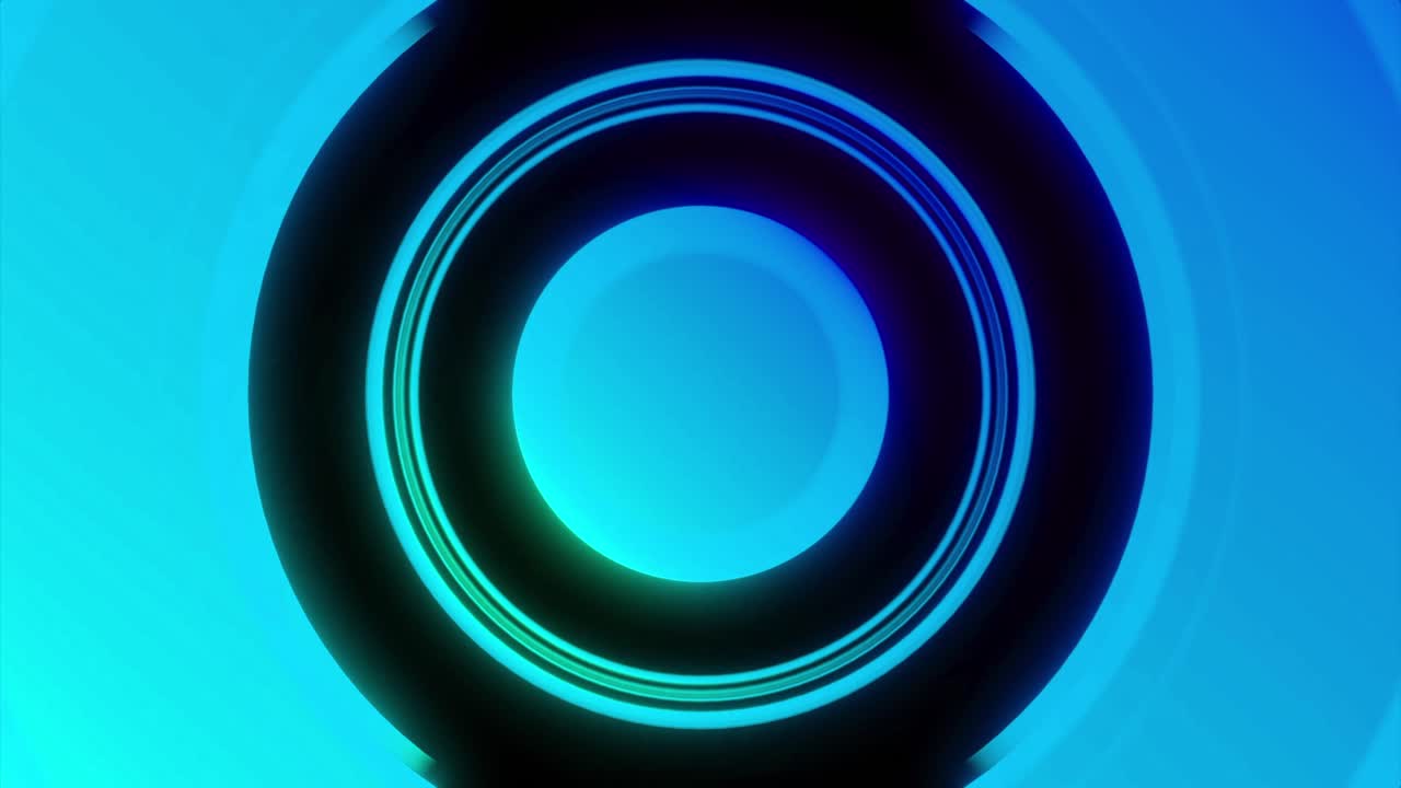 patrón de círculo azul abstracto