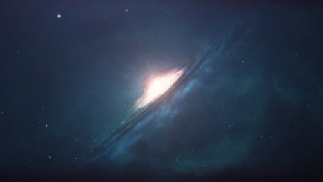 la galaxia de la vía láctea en el universo