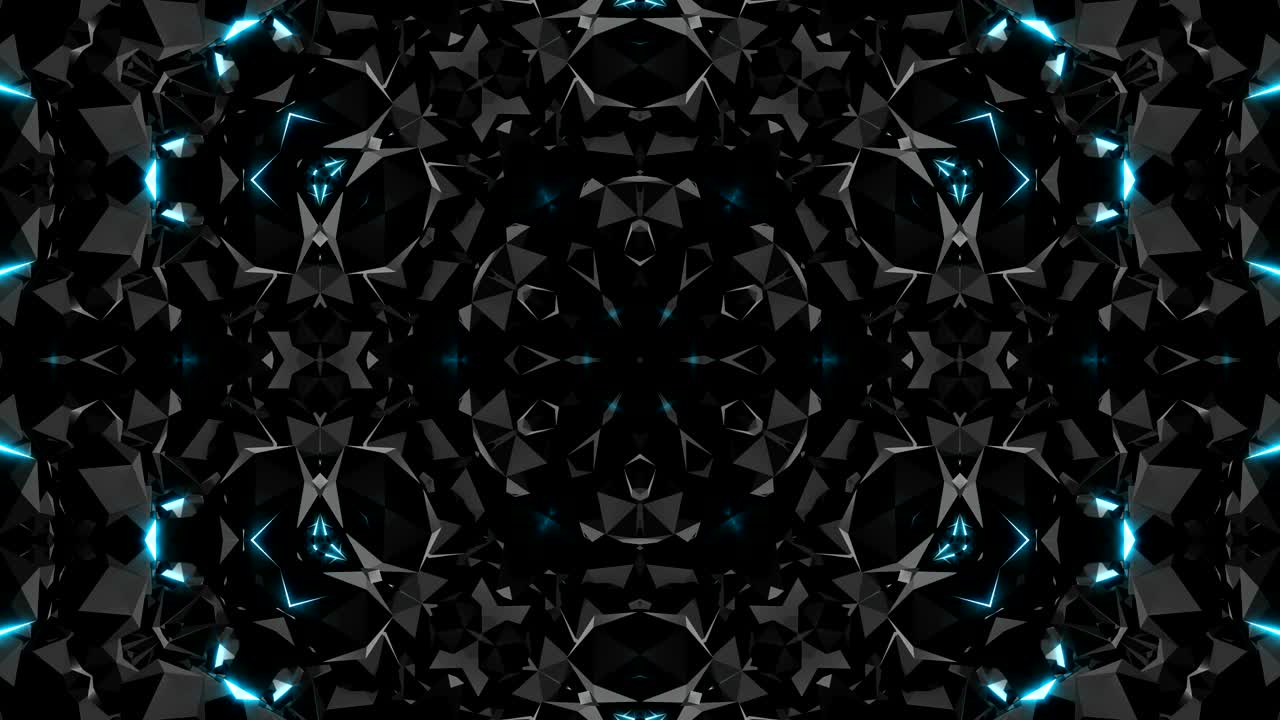 Glossy surface jewels with lights