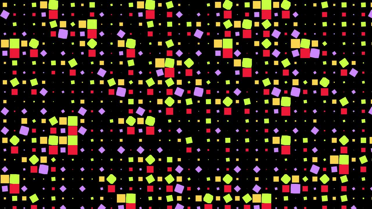 Mosaic background animation motion graphics