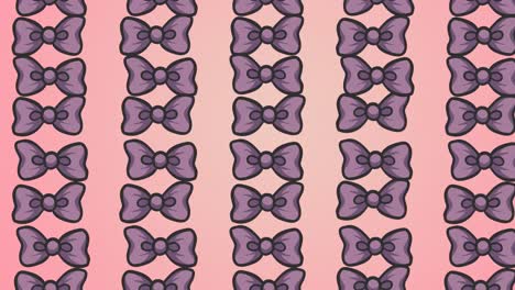 animación de pajaritas flotando sobre un fondo naranja