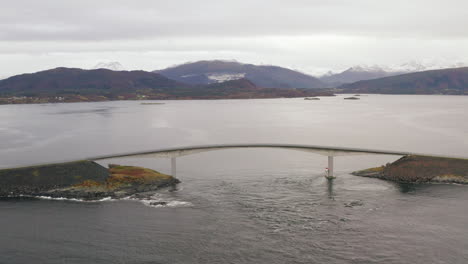 panorama of storseisundet bridge