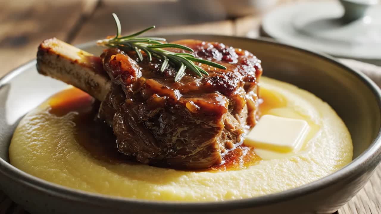 Ossobuco on Polenta