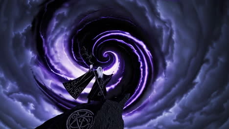 wizard in a storm