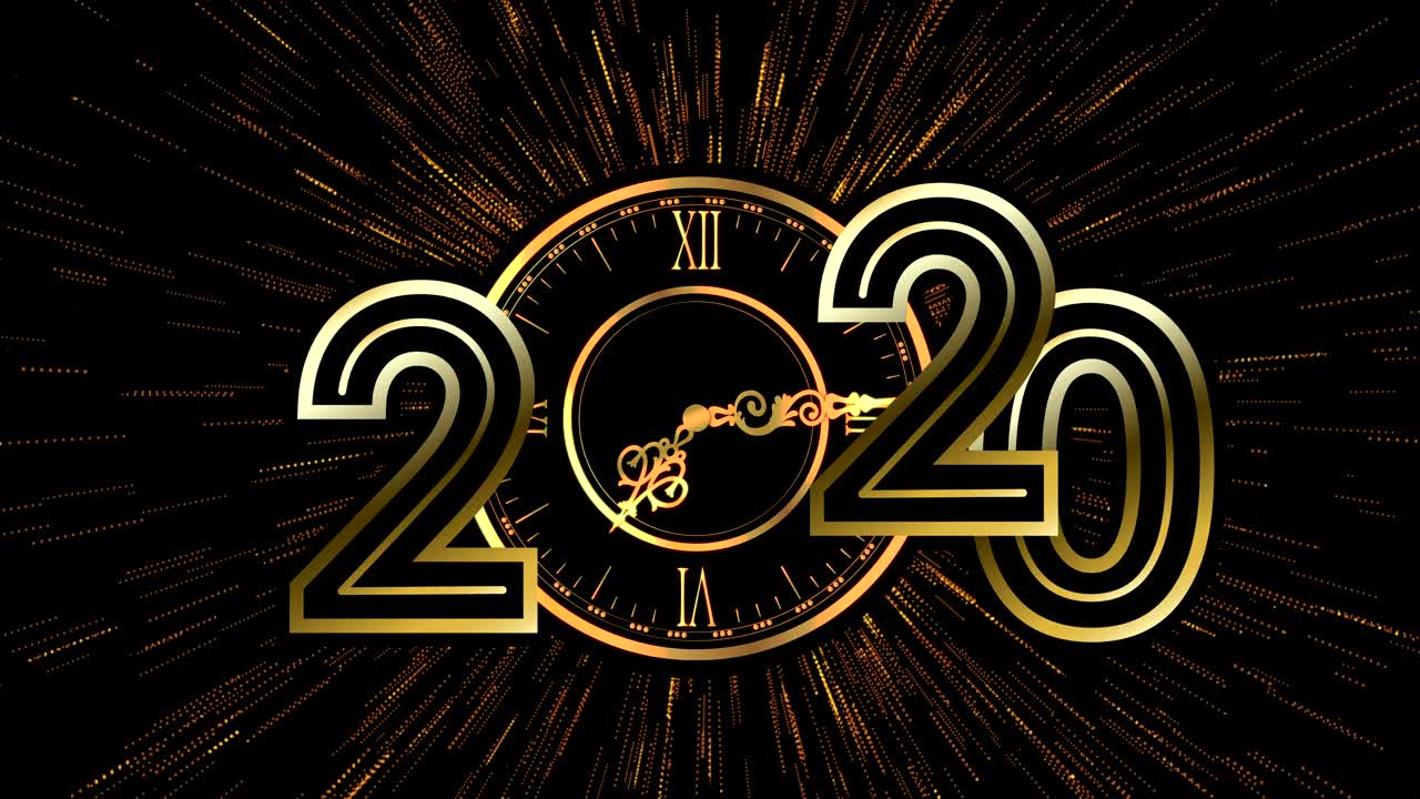 2020 es el año nuevo.