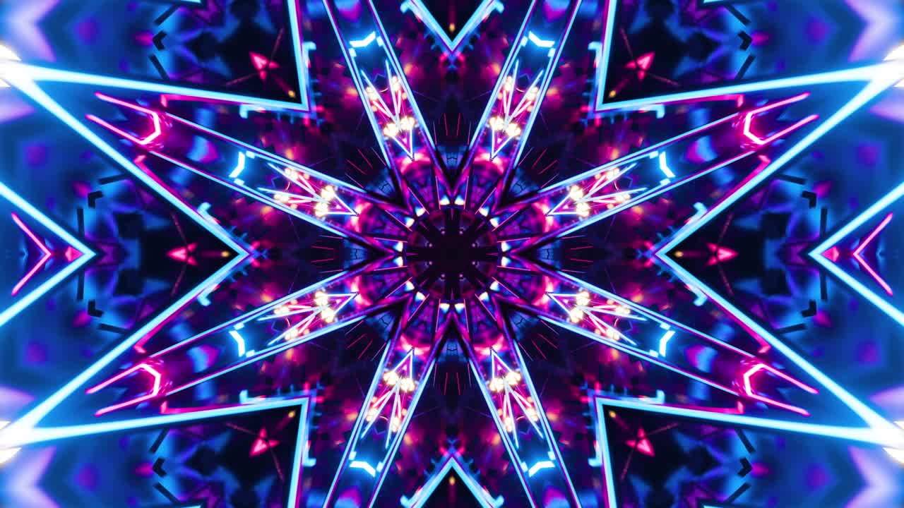 Sfondo animato astratto. Animazione in loop infinito.
