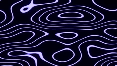 abstract wave background looped animation