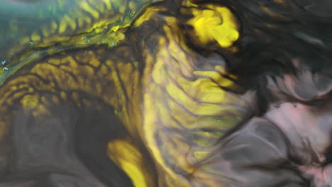 black-and-yellow-metallic-visual,-metallic,-slow-floating-background