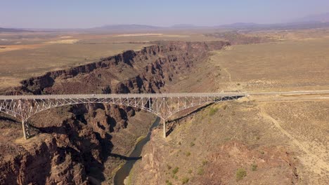 Rio-Grande-Gorge-Bridge-Wide-Fly-by