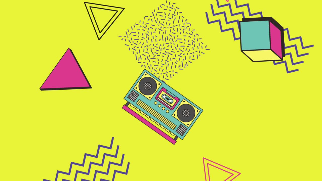 멤피스 스타일 애니메이션