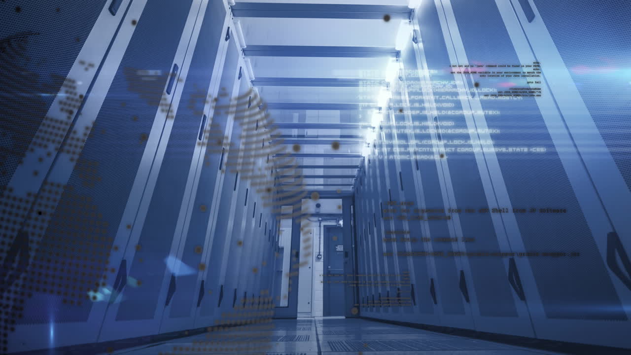 컴퓨터 서버  ⁇ 에 대한 회전하는 지구를 통해 데이터 처리