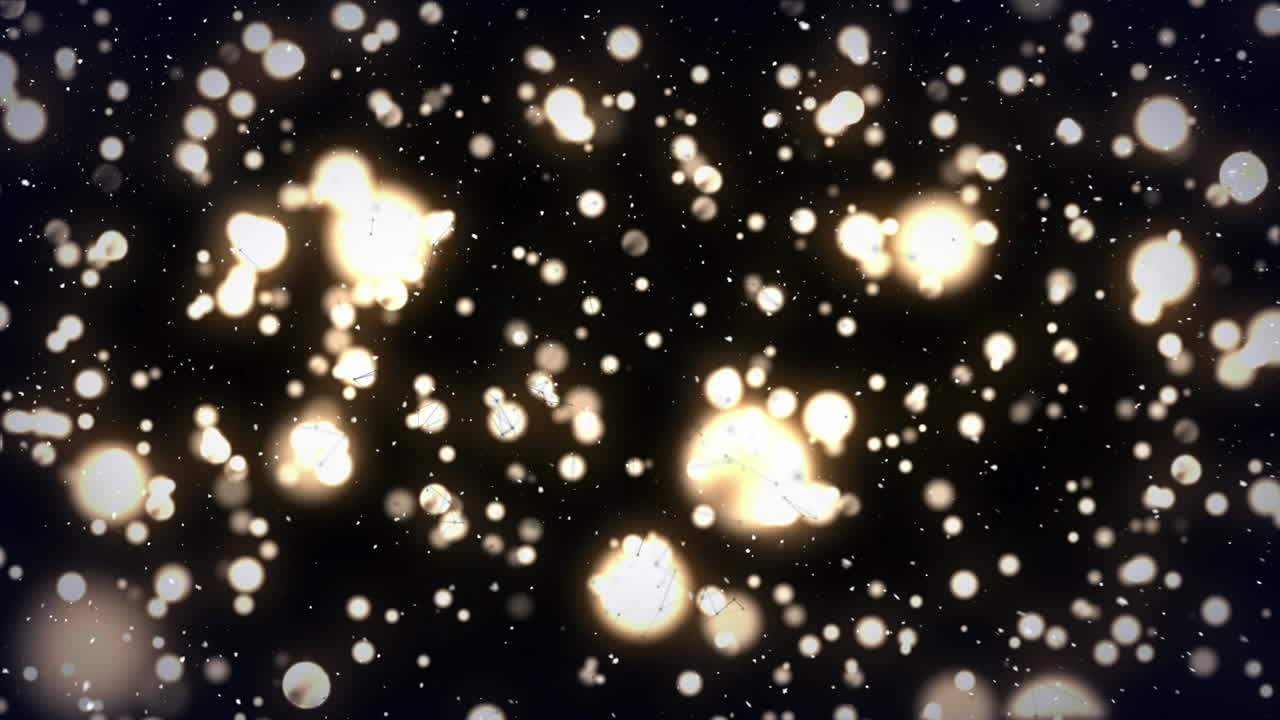 검은 바탕에 반 ⁇ 이는 불빛의 애니메이션