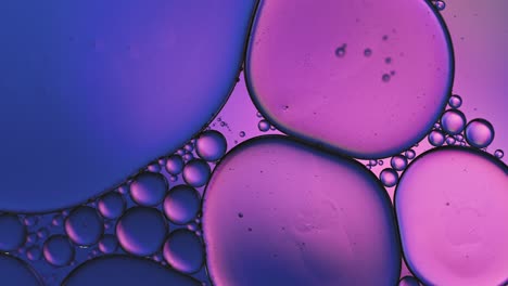 abstract colorido alimentos gotas de aceite burbujas y esferas que fluyen