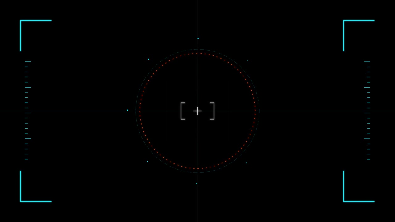 Digital Camera Viewfinder Interface Overlay