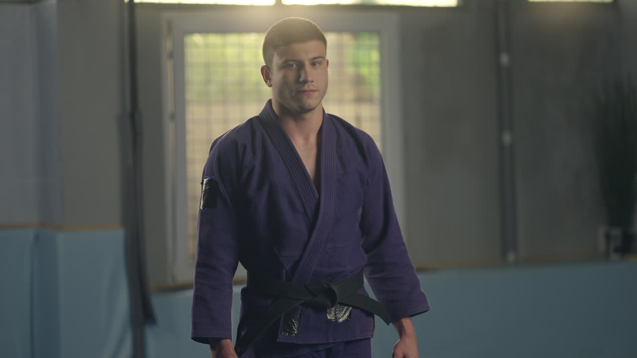 Man in Judo Gi