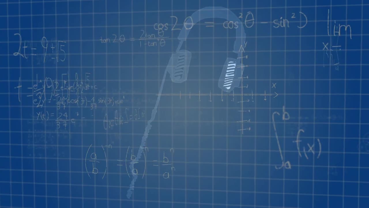 헤드 ⁇ 을 이용한 수학 방정식의 애니메이션