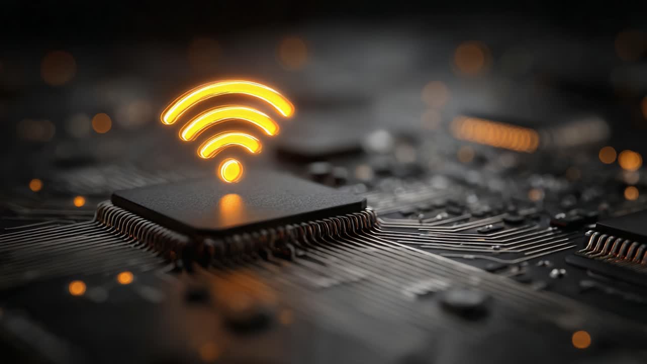 Exploring the Intricacies of Modern Technology: A Thematic Focus on Wi-Fi Connectivity and Microprocessor Integration in a High-Tech Environment