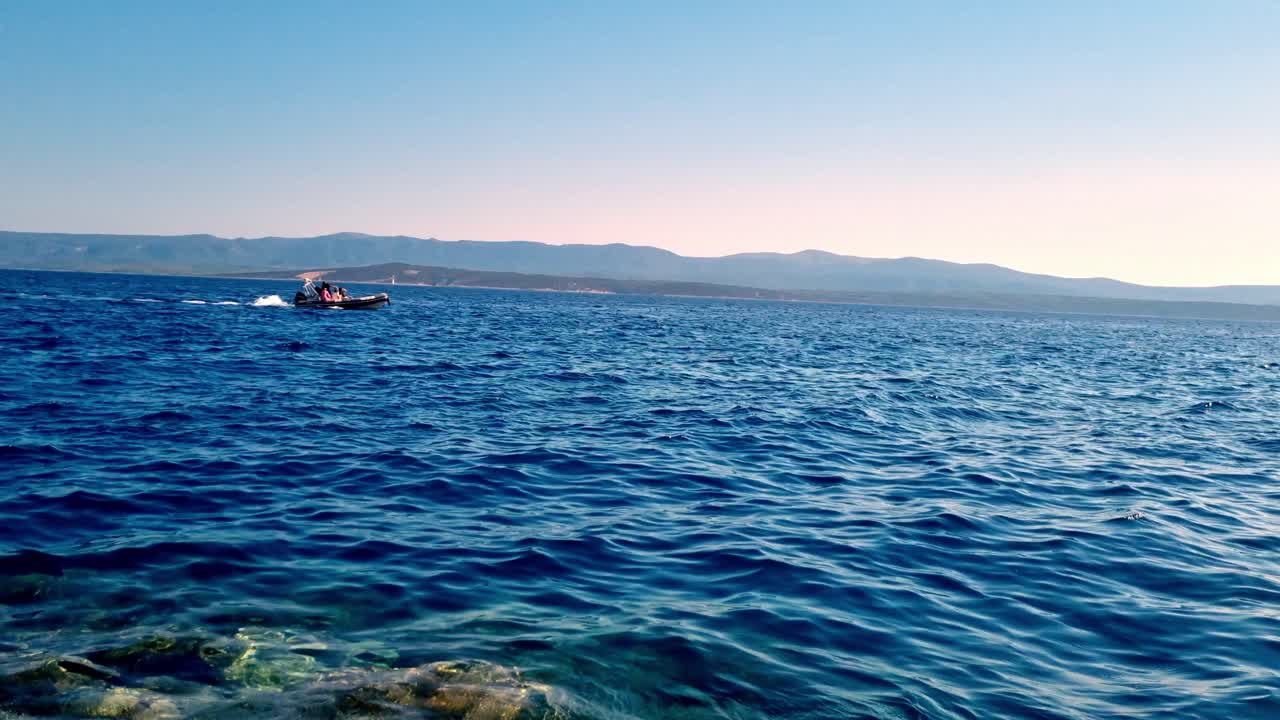 View from the town of Bol on Brac island, Croatia