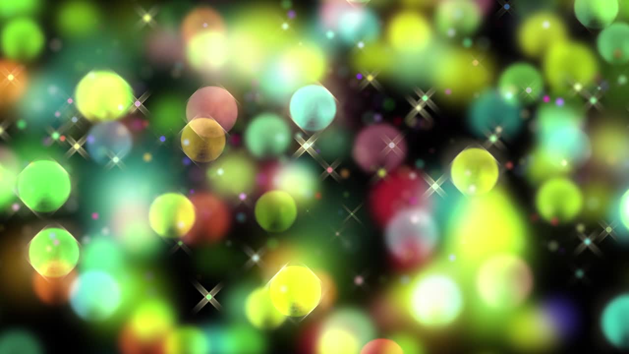 추상적인 배경, 생동감 넘치는 다채로운 불명확한 불빛