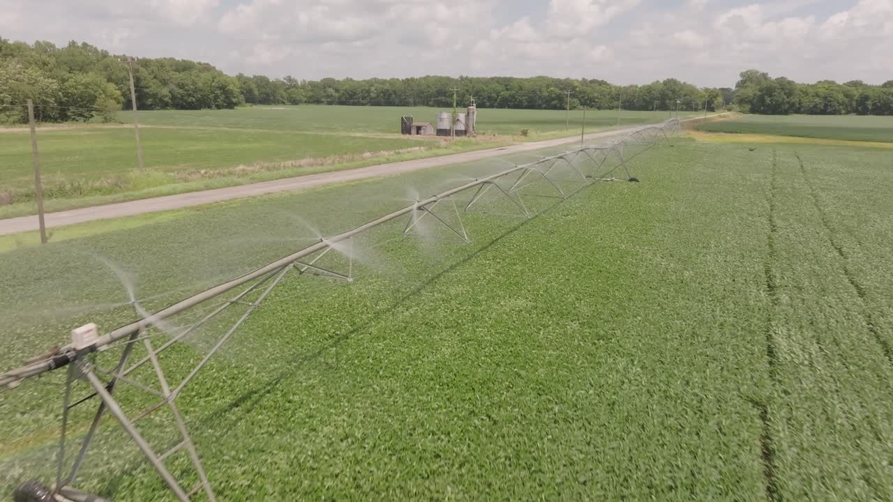 Center Pivot Irrigation Systems in Agricultural Fields