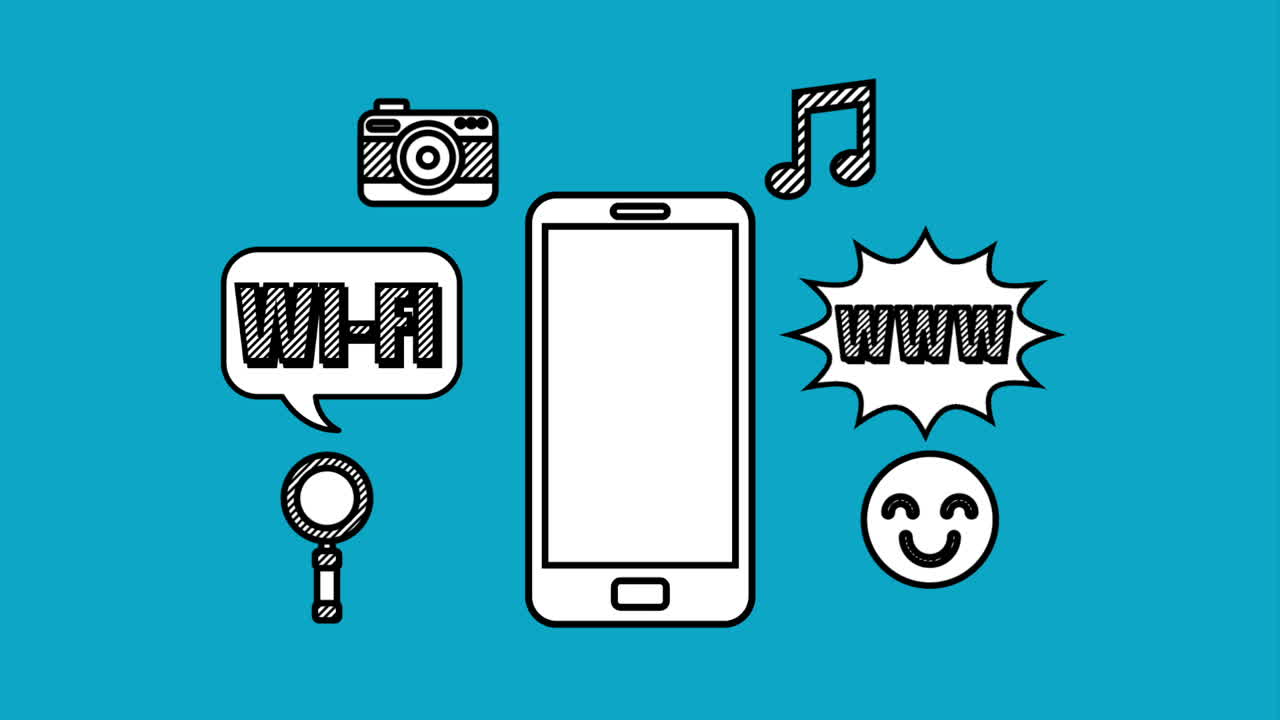 teléfono inteligente con tecnología de redes sociales