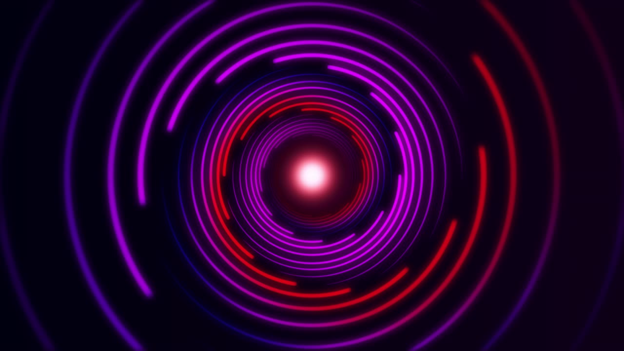 Neon motion background seamless loop