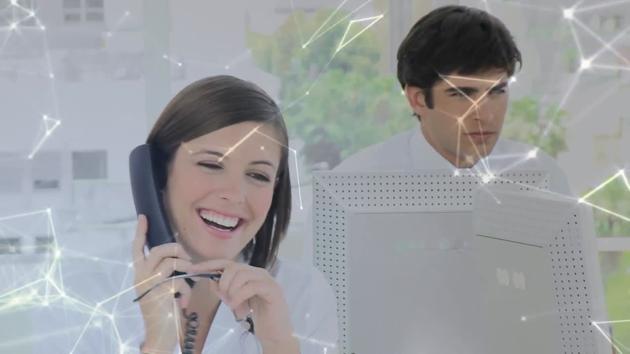 컴퓨터를 사용하여 비즈니스를 통한 연결 네트워크의 활성화