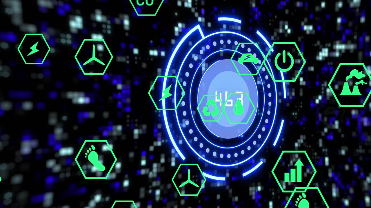 이동 열 위에 데이터 처리 abd 아이콘과 함께 범위 스캔의 애니메이션