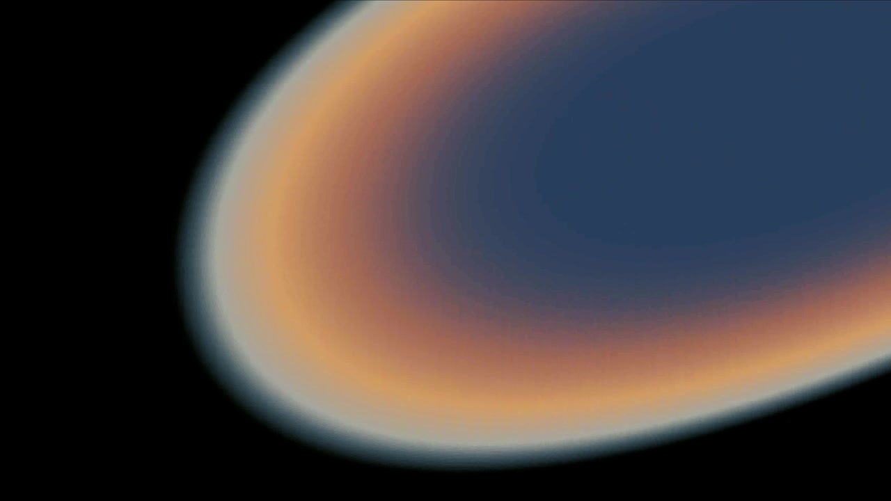 Abstract Motion Background with Glowing Gradient Light Waves