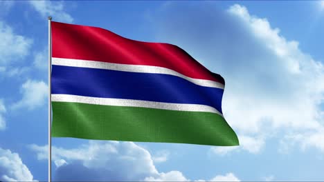bandera de la gambia