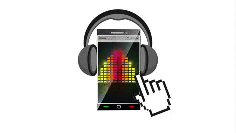 audio icon design, video animation