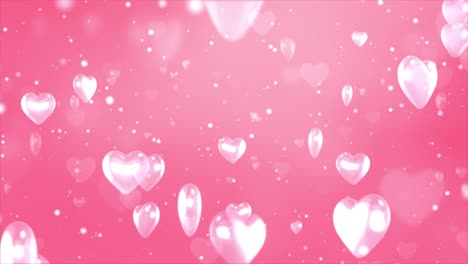 fondo de corazón rosado