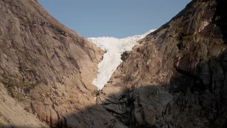 brikddalsbreen glacier, norway