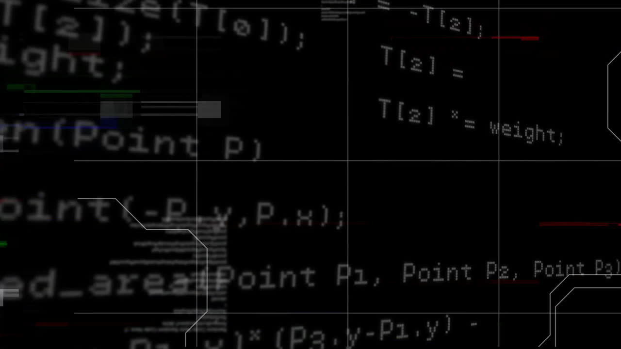 검은색 배경의 데이터 처리