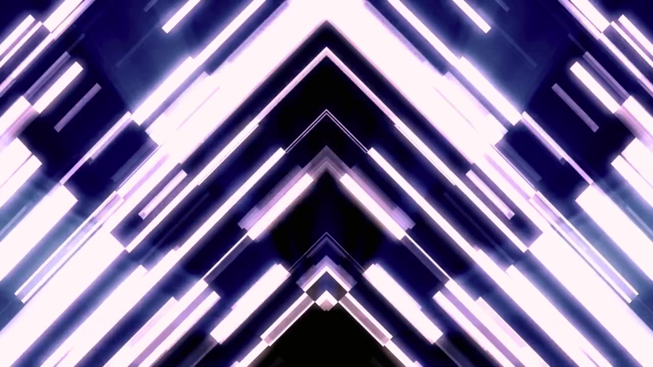 Dynamic Futuristic Abstract Background with Moving Neon Light Lines