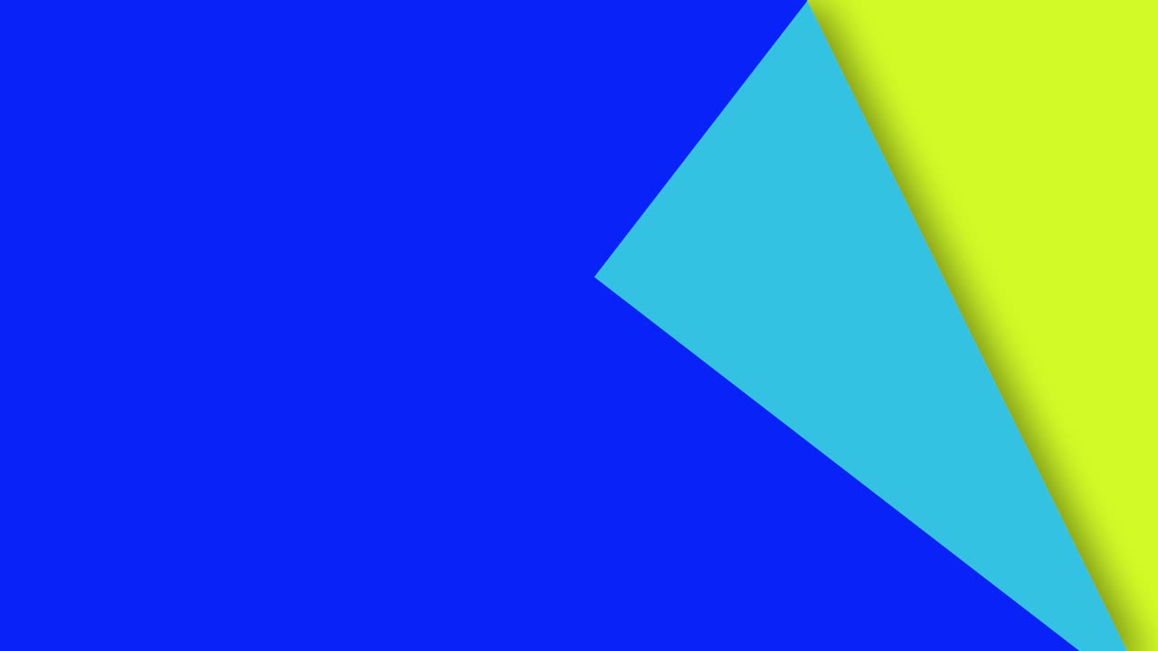 Abstract Geometric Color Block Background