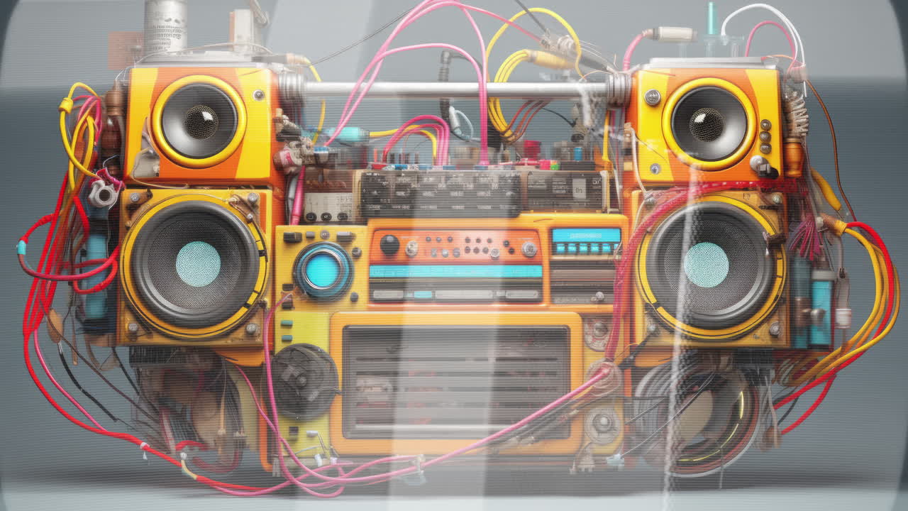 Collezione di audiocassette AI.