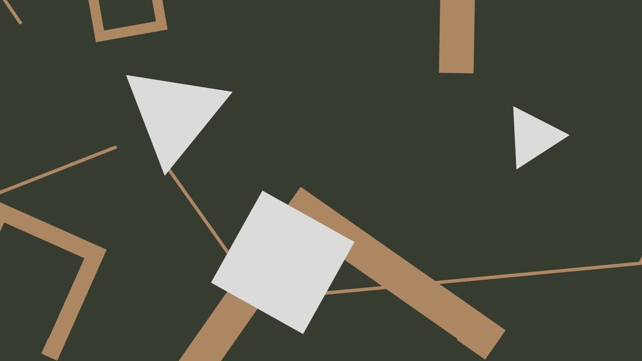 Modern Abstract Animated Content Background