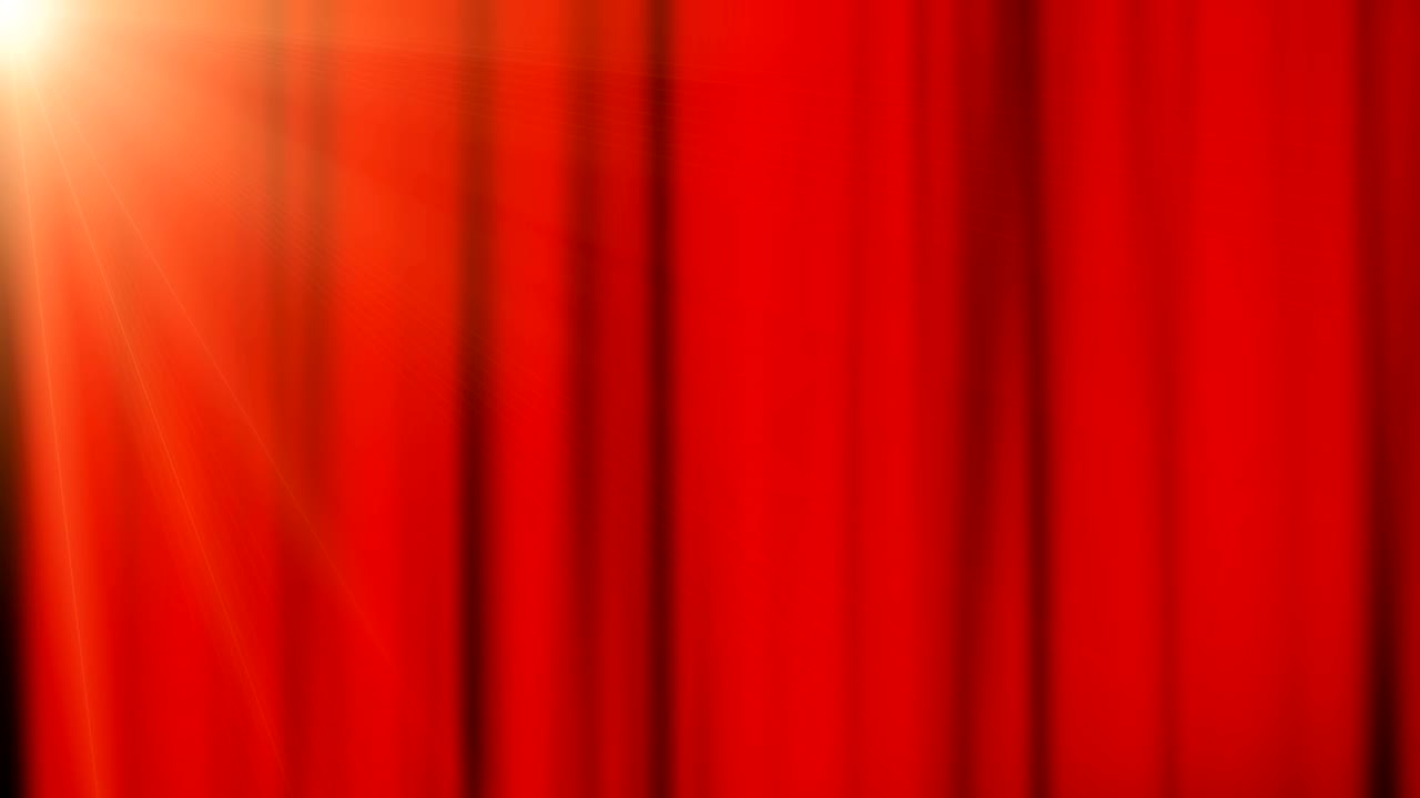 스트럼 레드 스와이 커튼 모션 컨셉 디자인 배경