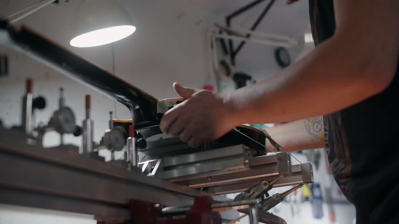 Guitar Neck Repair in a Workshop