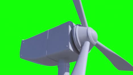 animation of wind turbine