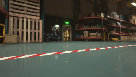 warehouse storage of retail merchandise shop