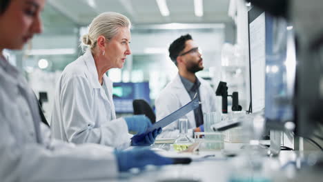scientists working in a laboratory