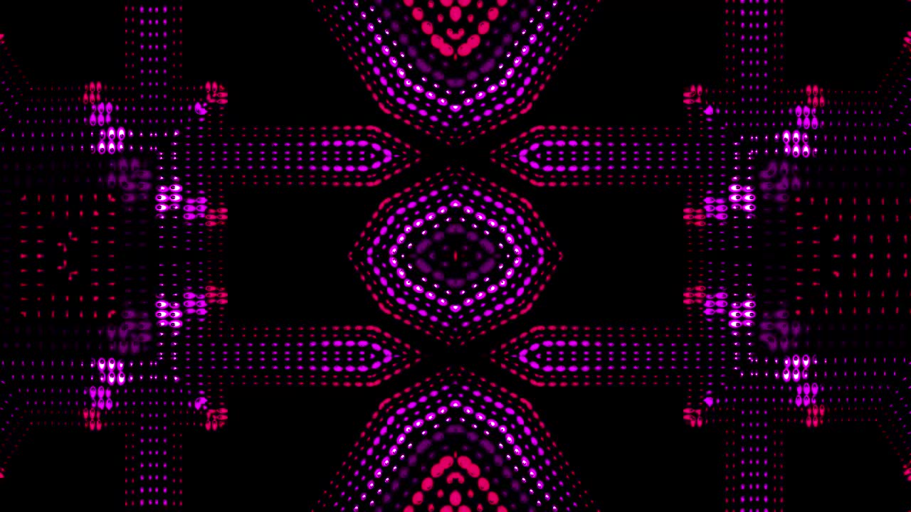 caleidoscopio efectos luces vj loop movimiento fondo