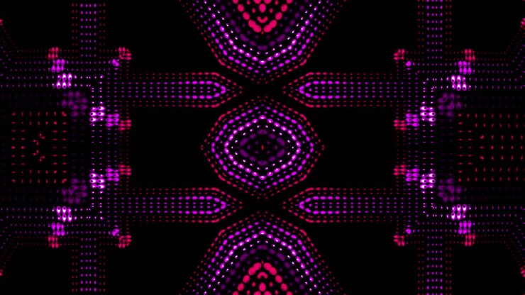 Kaleidoscope Effects Lights VJ Loop Motion background