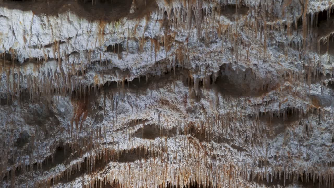 Demanovska Cave Of Liberty In Low Tatras Slovakia With Stalactites Stalagmites And Underground Waterfall Lake Most Visited Cave In Slovakia Natural Limestone Formations Captured In Cinematic 4K