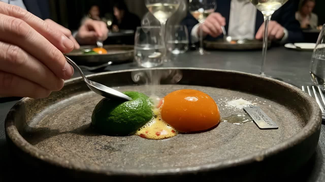Molecular Gastronomy Food Presentation