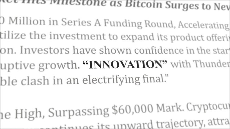 titular de noticias de innovación en diferentes artículos